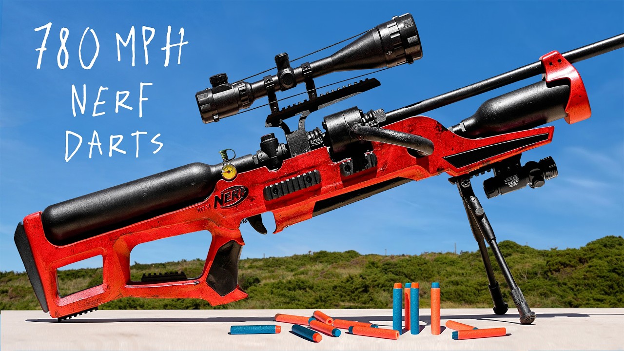 Nuovo: I Built a Supersonic NERF Blaster