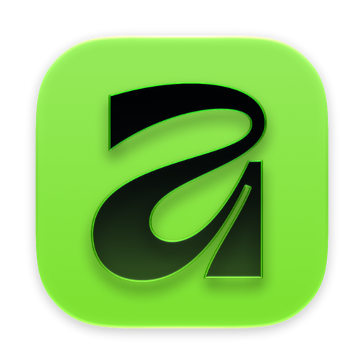 Custom macOS style icon design: Affinity