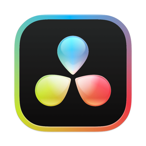 Custom macOS style icon design: DaVinci Resolve