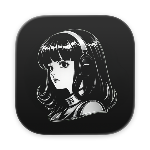 Custom macOS style icon design: Hermes Agent