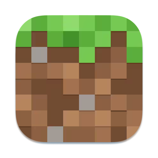 Custom macOS style icon design: Minecraft Launcher