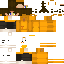Custom Minecraft skin texture, front view