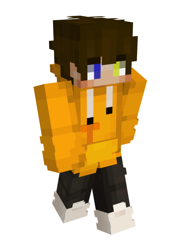 Full body render of custom Minecraft skin