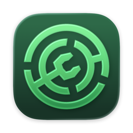 Custom macOS style icon design: Modrinth App
